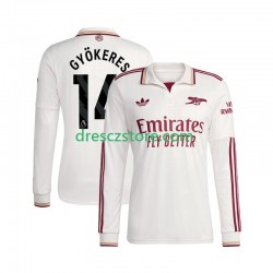 Arsenal Viktor Gyokeres 14 Alternativní Dres 2025-2026 Dlouhý rukáv Muže Fotbalové Dresy