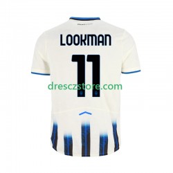 Atalanta Ademola Lookman 11 Venkovní Dres 2025-2026 Krátký rukáv Muže Fotbalové Dresy
