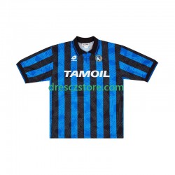 Atalanta 1991 Retro Domácí Dres Krátký rukáv Muže Fotbalové Dresy