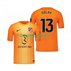 Atlético Madrid Jan Oblak 13 Brankářské Alternativní Dres 2025-2026 Krátký rukáv Muže Fotbalové Dresy