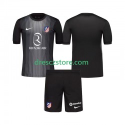 Atlético Madrid Brankářské Venkovní Dres 2025-2026 Krátký rukáv Děti Fotbalové Dresy
