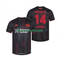 Bayer 04 Leverkusen Patrik Schick 14 Domácí Dres 2025-2026 Krátký rukáv Muže Fotbalové Dresy