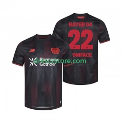 Bayer 04 Leverkusen Victor Boniface 22 Domácí Dres 2025-2026 Krátký rukáv Muže Fotbalové Dresy
