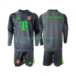 FC Bayern Mnichov Brankářské Venkovní Dres 2025-2026 Dlouhý rukáv Děti Fotbalové Dresy