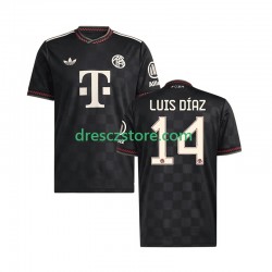 FC Bayern Mnichov Luis Diaz 14 Alternativní Dres 2025-2026 Krátký rukáv Muže Fotbalové Dresy