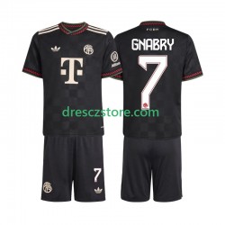 FC Bayern Mnichov Serge Gnabry 7 Alternativní Dres 2025-2026 Krátký rukáv Děti Fotbalové Dresy
