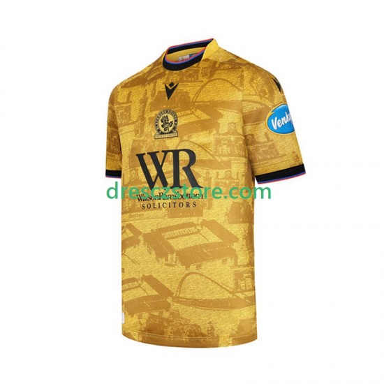 Blackburn Rovers Venkovní Dres 2025-2026 Krátký rukáv Muže Fotbalové Dresy