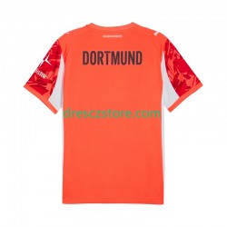 Borussia Dortmund Brankářské Venkovní Dres 2025-2026 Krátký rukáv Muže Fotbalové Dresy