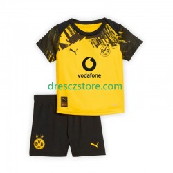 Borussia Dortmund Domácí Dres 2025-2026 Krátký rukáv Děti Fotbalové Dresy