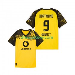 Borussia Dortmund Serhou Guirassy 9 Domácí Dres 2025-2026 Krátký rukáv Muže Fotbalové Dresy