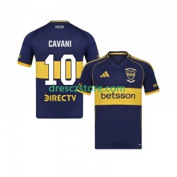 CA Boca Juniors Edinson Cavani 10 Domácí Dres 2025-2026 Krátký rukáv Muže Fotbalové Dresy