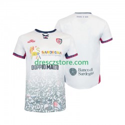 Cagliari Venkovní Dres 2025-2026 Krátký rukáv Muže Fotbalové Dresy