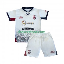 Cagliari Venkovní Dres 2025-2026 Krátký rukáv Děti Fotbalové Dresy
