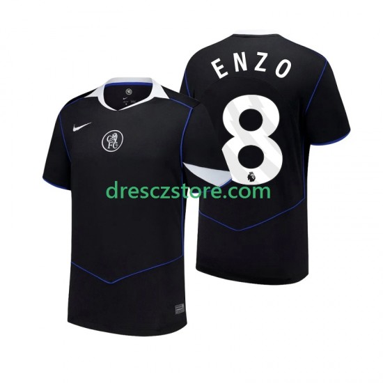 Chelsea Enzo Fernandez 8 Alternativní Dres 2025-2026 Krátký rukáv Muže Fotbalové Dresy