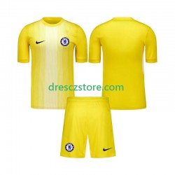 Chelsea Brankářské Alternativní Dres 2025-2026 Krátký rukáv Děti Fotbalové Dresy