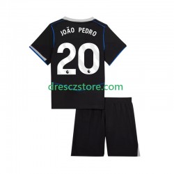 Chelsea Joao Pedro 20 Alternativní Dres 2025-2026 Krátký rukáv Děti Fotbalové Dresy
