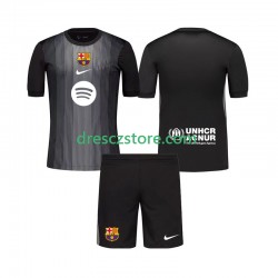FC Barcelona Brankářské Alternativní Dres 2025-2026 Krátký rukáv Děti Fotbalové Dresy