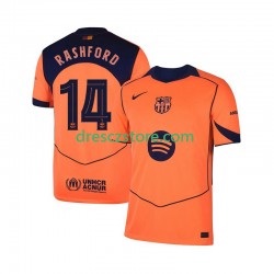 FC Barcelona Marcus Rashford 14 UCL Alternativní Dres 2025-2026 Krátký rukáv Muže Fotbalové Dresy