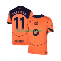 FC Barcelona Raphinha 11 Champions League Alternativní Dres 2025-2026 Krátký rukáv Muže Fotbalové Dresy