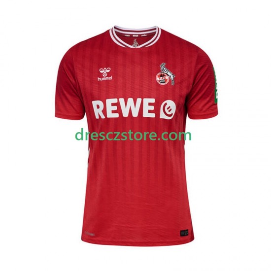 FC Köln Venkovní Dres 2025-2026 Krátký rukáv Muže Fotbalové Dresy