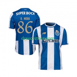 FC Porto Rodrigo Mora 86 Domácí Dres 2025-2026 Krátký rukáv Muže Fotbalové Dresy