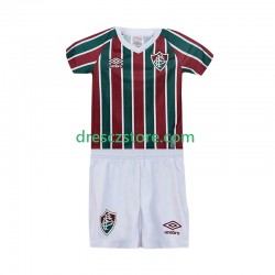 Fluminense Domácí Dres 2025-2026 Krátký rukáv Děti Fotbalové Dresy