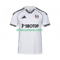 Fulham Domácí Dres 2025-2026 Krátký rukáv Muže Fotbalové Dresy