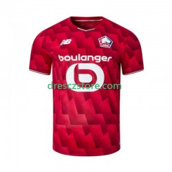 LOSC Lille Domácí Dres 2025-2026 Krátký rukáv Muže Fotbalové Dresy