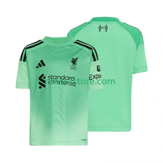 Liverpool Brankářské Domácí Dres 2025-2026 Krátký rukáv Muže Fotbalové Dresy