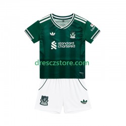 Liverpool Alternativní Dres 2025-2026 Krátký rukáv Děti Fotbalové Dresy