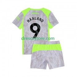 Manchester City Erling Haaland 9 Alternativní Dres 2025-2026 Krátký rukáv Muže Děti Fotbalové Dresy