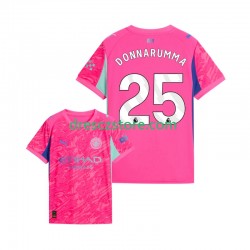 Manchester City Gianluigi Donnarumma 25 Brankářské Venkovní Dres 2025-2026 Krátký rukáv Muže Fotbalové Dresy