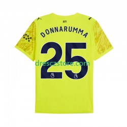 Manchester City Gianluigi Donnarumma 25 Brankářské Alternativní Dres 2025-2026 Krátký rukáv Muže Fotbalové Dresy