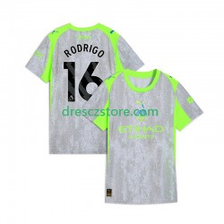 Manchester City Rodrigo Hernandez 16 Alternativní Dres 2025-2026 Krátký rukáv Muže Fotbalové Dresy