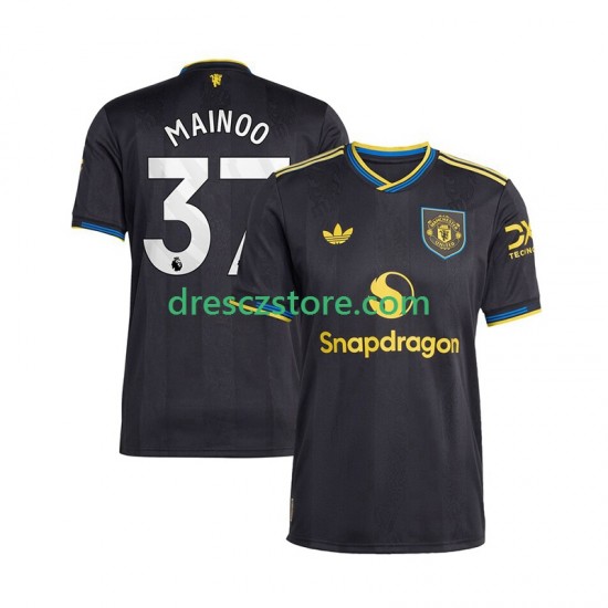 Manchester United Kobbie Mainoo 37 Alternativní Dres 2025-2026 Krátký rukáv Muže Fotbalové Dresy