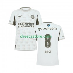 PSV Eindhoven Sergino Dest 8 Alternativní Dres 2025-2026 Krátký rukáv Muže Fotbalové Dresy