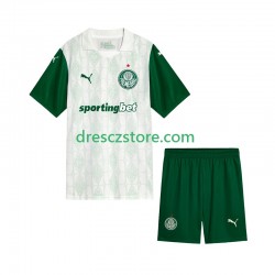 Palmeiras Venkovní Dres 2025-2026 Krátký rukáv Děti Fotbalové Dresy