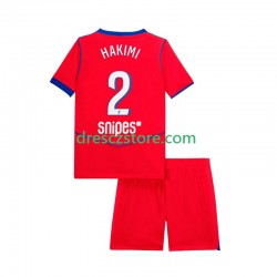 Paris Saint-Germain Achraf Hakimi 2 Alternativní Dres 2025-2026 Krátký rukáv Děti Fotbalové Dresy