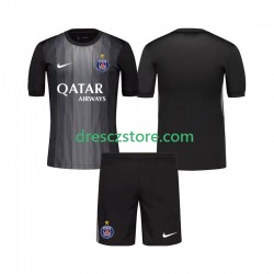 Paris Saint-Germain Brankářské Domácí Dres 2025-2026 Krátký rukáv Děti Fotbalové Dresy