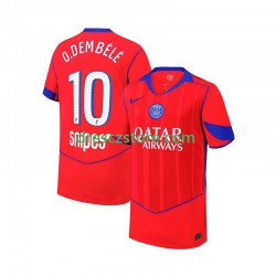 Paris Saint-Germain Ousmane Dembele 10 Alternativní Dres 2025-2026 Krátký rukáv Muže Fotbalové Dresy