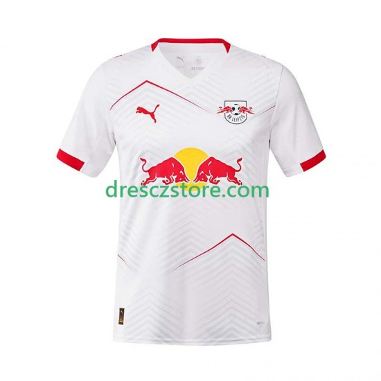 RB Leipzig Xavi Simons 10 Domácí Dres 2025-2026 Krátký rukáv Muže Fotbalové Dresy