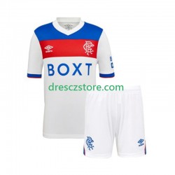 Rangers Venkovní Dres 2025-2026 Krátký rukáv Děti Fotbalové Dresy