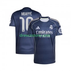 Real Madrid Mbappé Kylian 10 Venkovní Dres 2025-2026 Krátký rukáv Muže Fotbalové Dresy