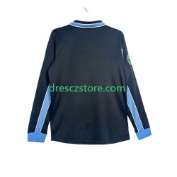 Lazio Řím Retro Venkovní Dres 1998 1999 Dlouhý rukáv Muže Fotbalové Dresy