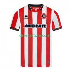 Sheffield United Domácí Dres 2025-2026 Krátký rukáv Muže Fotbalové Dresy