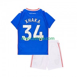 Sunderland Granit Xhaka 34 Venkovní Dres 2025-2026 Krátký rukáv Děti Fotbalové Dresy
