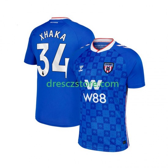 Sunderland Granit Xhaka 34 Venkovní Dres 2025-2026 Krátký rukáv Muže Fotbalové Dresy