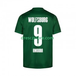VfL Wolfsburg Mohamed Amoura 9 Domácí Dres 2025-2026 Krátký rukáv Muže Fotbalové Dresy