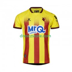 Watford Domácí Dres 2025-2026 Krátký rukáv Muže Fotbalové Dresy