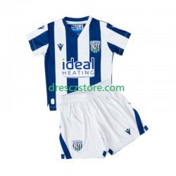 West Bromwich Albion Domácí Dres 2025-2026 Krátký rukáv Děti Fotbalové Dresy